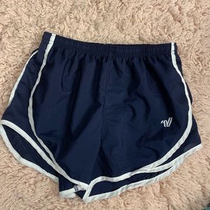 navy varsity shorts